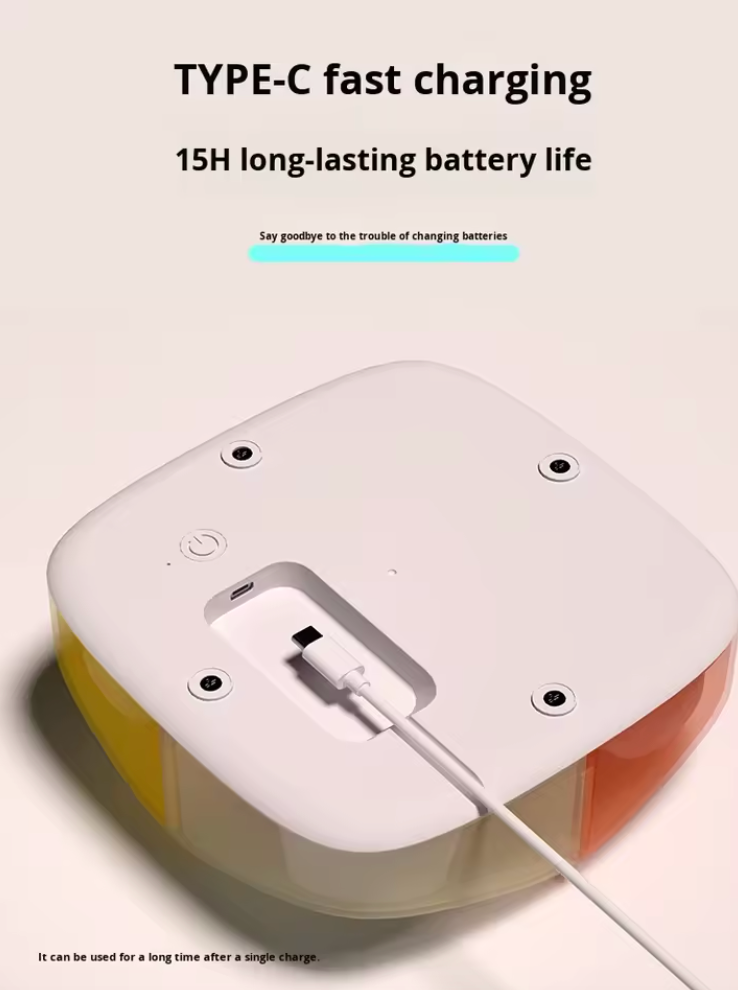 Automatic Cat Toy for Boredom - Smart Self-Playing Hide & Seek Feather Box, Hands-Free Interactive Toy for Indoor Cats, Type-C Rechargeable