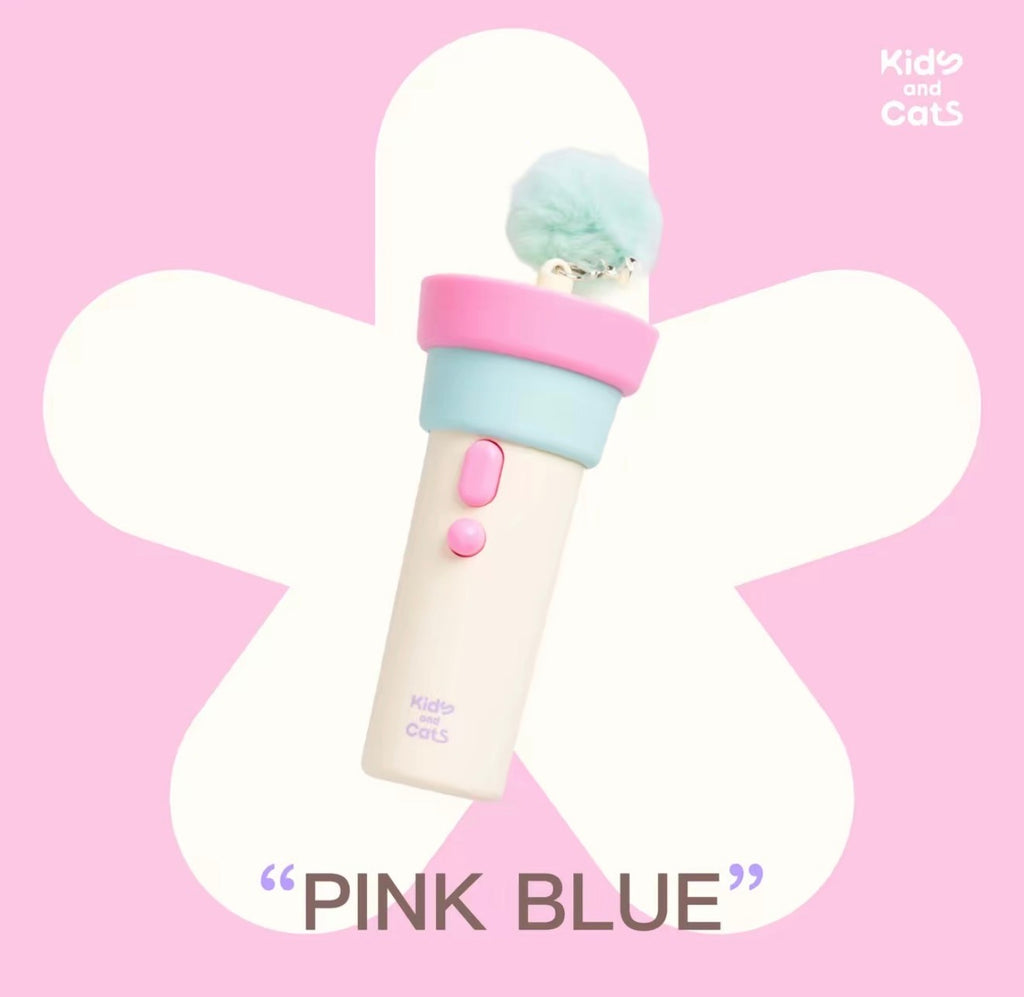 Interactive Retractable Cat Toy – Automatic One-Click Wand with Bell & Fur Ball